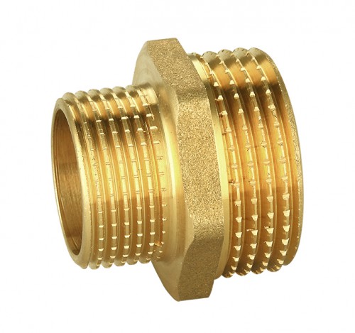 Everflow Supplies NPBR3430 3 Long Brass Nipple Pipe Fitting with 3/4 Nominal Diameter and NPT Ends 